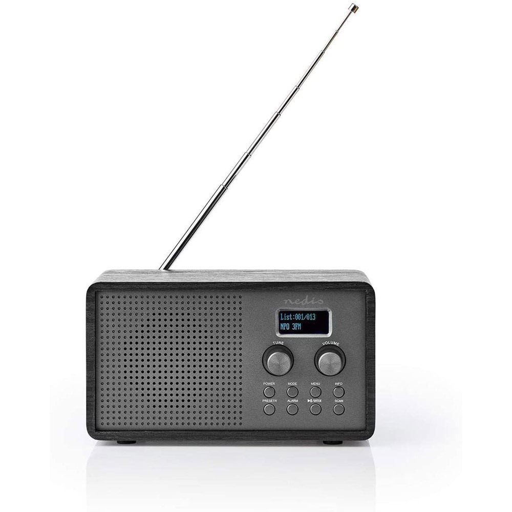 Radio portatile digitale DAB+ Nedis RDDB5110BK 20 stazioni preimpostate