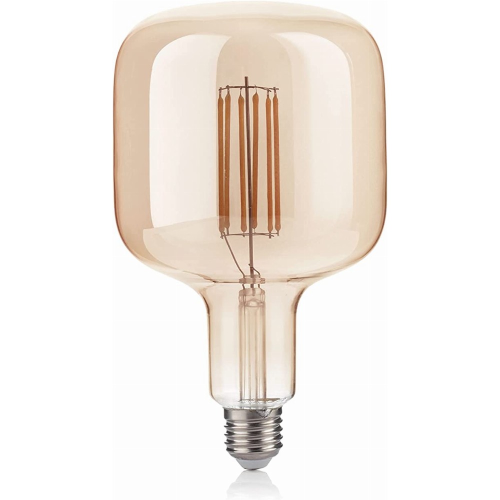 Ideal Lux lampadina led vintage 237350 Bullet E27 6W 2200K 400lm 220-240V  ambra luce calda